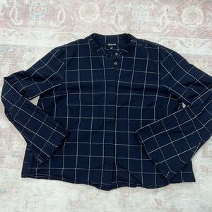 Madewell Flowy button up top